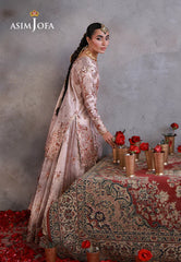 AJULN-15 Embroidered Zari Tissue Ne