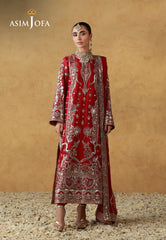 AJULN-21 Embroidered Chiffon