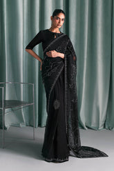 Embellished Chiffon Saree