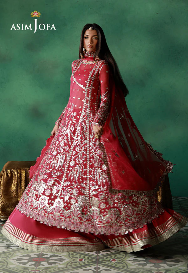 AJULN-01 Embroidered Chiffon Unstitched