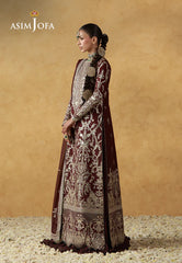 AJULN-17 Embroidered Raw Silk