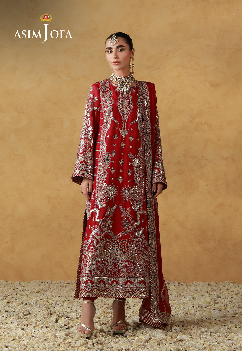 AJULN-21 Embroidered Chiffon